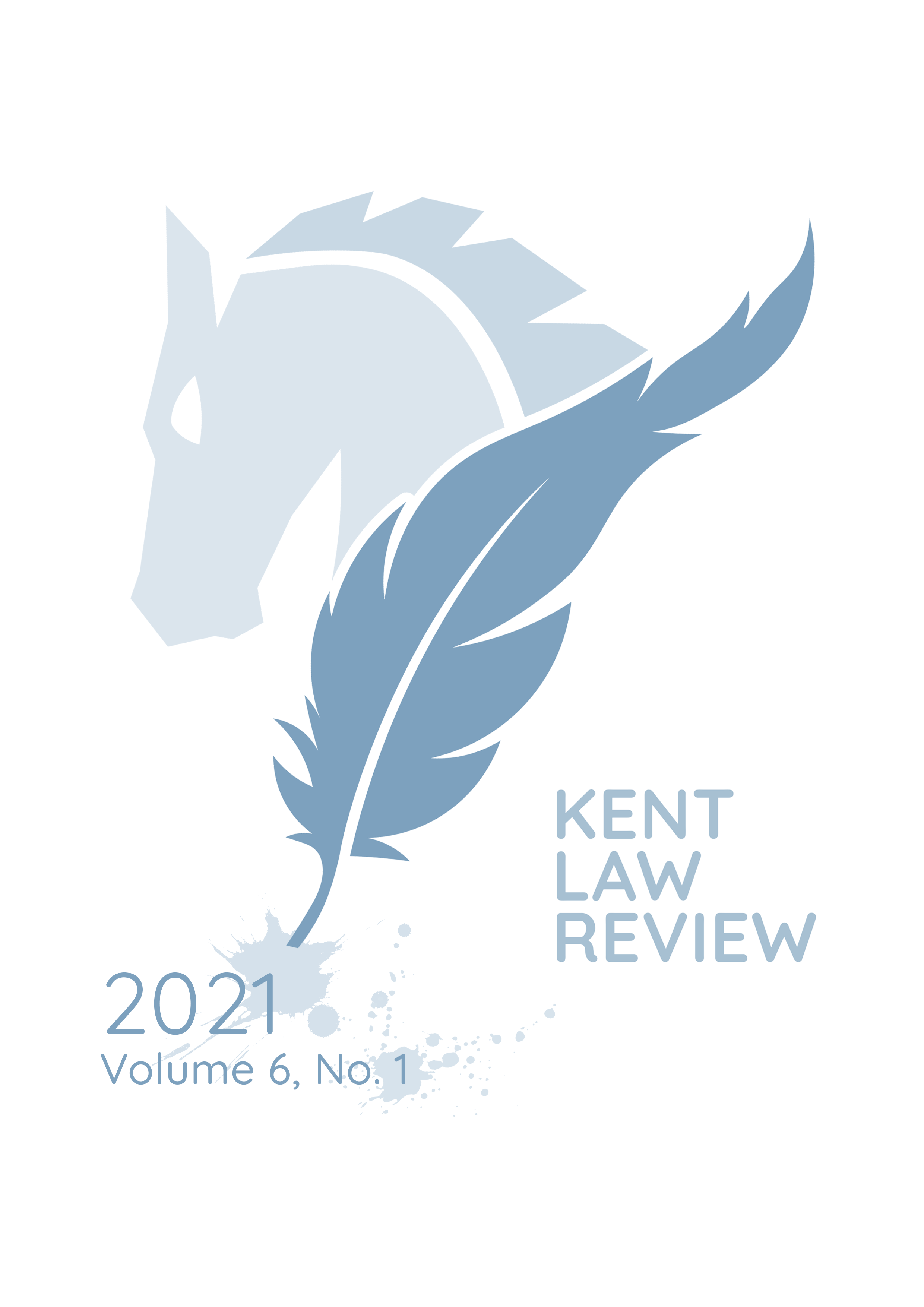 					View Vol. 6 No. 1 (2021): Kent Law Review
				